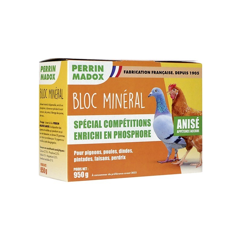 Bloc Minéral Poule Nature